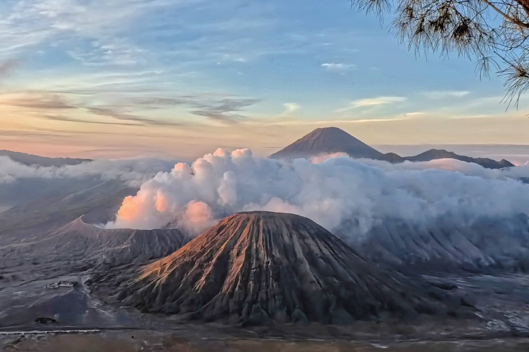Climbing Mount Inerie Volcano In Flores, Indonesia